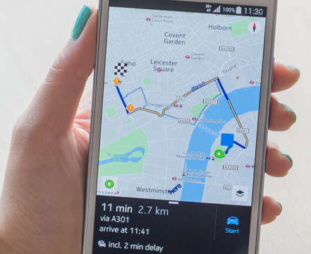 Nokia’s HERE maps สามารถใช้ได้ในระบบ Android แล้ว