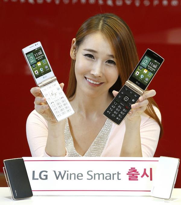 LG Wine สมาร์ทโฟนแอนดรอยส์ฝาพับรุ่นใหม่จากค่าย LG