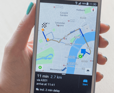 Nokia’s HERE maps สามารถใช้ได้ในระบบ Android แล้ว