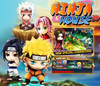 เจาะลึกตัวละครน่าเล่นในเกมส์ Ninja House 3D
