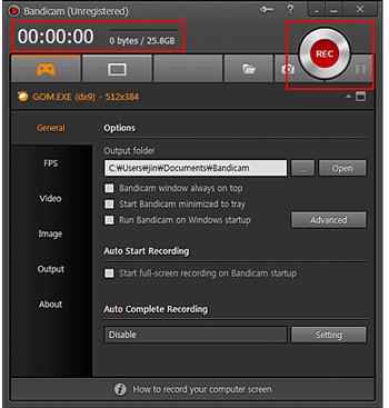 Bandicam โปรแกรมสำหรับอัดวีดีโอหน้าจอ หรือ โปรแกรมอัดภาพหน้าจอขณะเล่นเกมส์