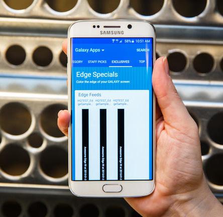 เปิดตัว Samsung Galaxy S6 Edge สมาร์ทโฟนเรือธงจอโค้ง ปี 2015 จาก Samsung