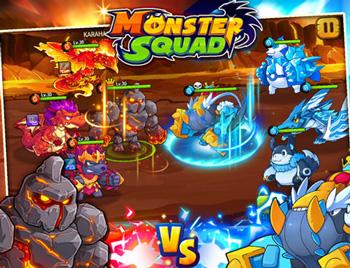 รีวิวเกมส์ Monster Squad ใครที่ชื่นชอบเกมส์แนว RPG อย่าง Pokemon ห้ามพลาด