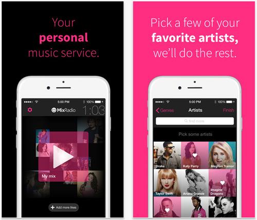 MixRadio แอพฟังเพลงฟรียอดฮิตบน Windows phone พร้อมดาวน์โหลดแล้วบน Android และ iOS