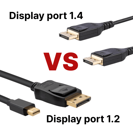 เทียบความต่าง DisplayPort 1.4 และ DisplayPort 1.2