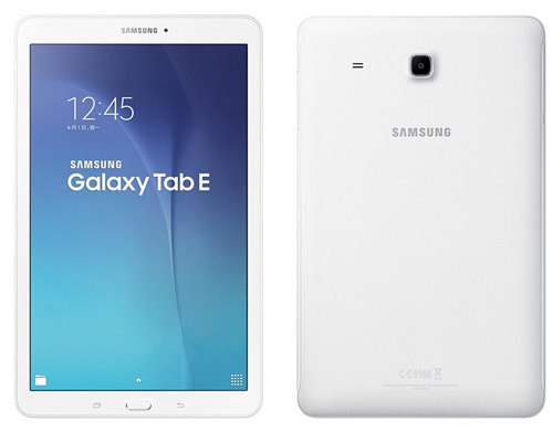 Samsung เปิดตัว Galaxy Tab E แท็บเล็ตใหม่ขนาด 9.6 นิ้ว CPU 1.3 GHz quad-core แรม 1.5 GB